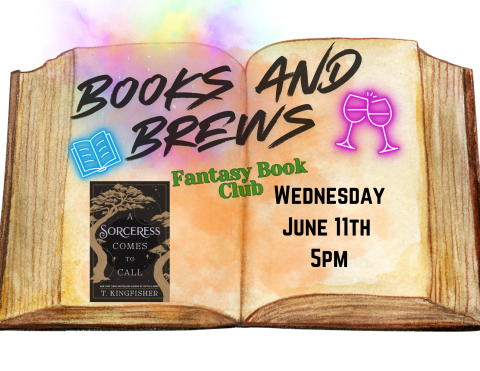 books and brews fantasy book club Wednesday