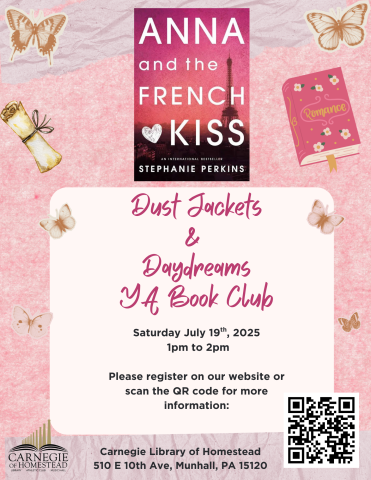 ya romance book club july 19th at 1pm 
