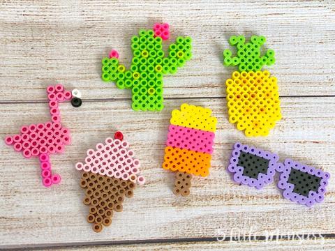 perler bead summer designs